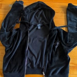 Black cropped Y2K Jacket